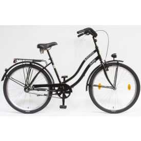 Csepel BlackWood Cruiser kerékpár - Női - Fekete