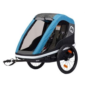   HAMAX AVENIDA KERÉKPÁR UTÁNFUTÓ BLUE 2 SZEMÉLYES WITH SUSPENSION