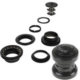   KORMÁNYCSAPÁGY A-HEAD 1-1/8 ALU FEKETE NECO, MESSINGSCHLAGER 