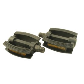 PEDÁL 9/16 STRAPA MŰANYAG JUNIOR 