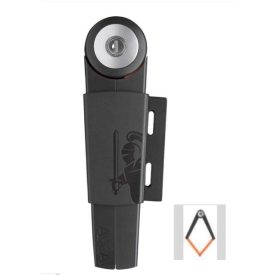   ZÁR HAJTOGATÓS TOUCAN 80CM/6 4 RÉSZES SÖTÉT SZÜRKE AXA 